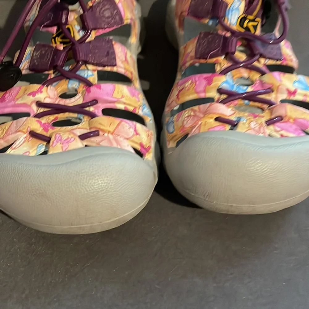 Keen Kids Floral Pink Purple Blue Sandals